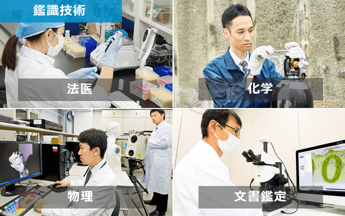 警視庁 鑑識技術について