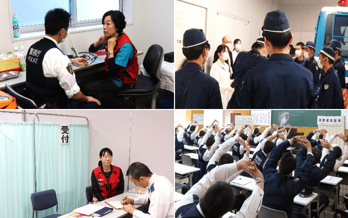 警視庁 警察行政職員・保健師の仕事風景