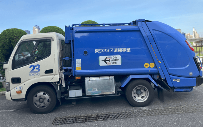 一般財団法人 大田区環境公社 ゴミ収集車
